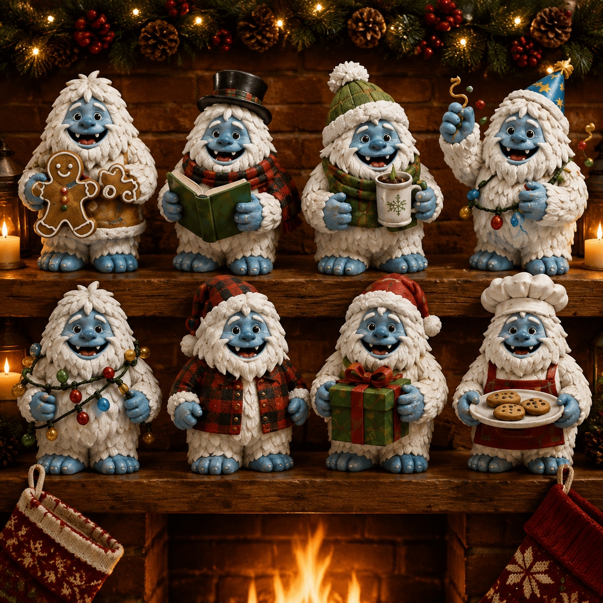 24-Day Yeti Advent Calendar | Collectible Figurine Christmas Countdown Gift