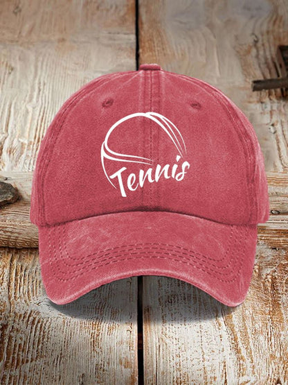 Tennis Lover Printed Unisex Hat