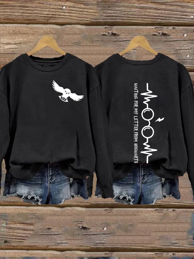 Women's Halloween Print Casual Sweatshirt