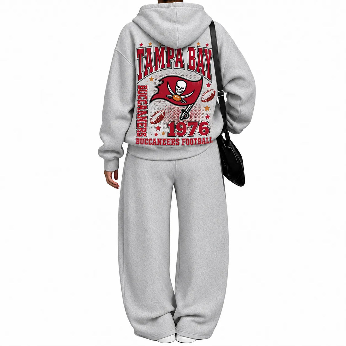 Tampa Bay Buccaneers-Vintage Plush Hoodie set