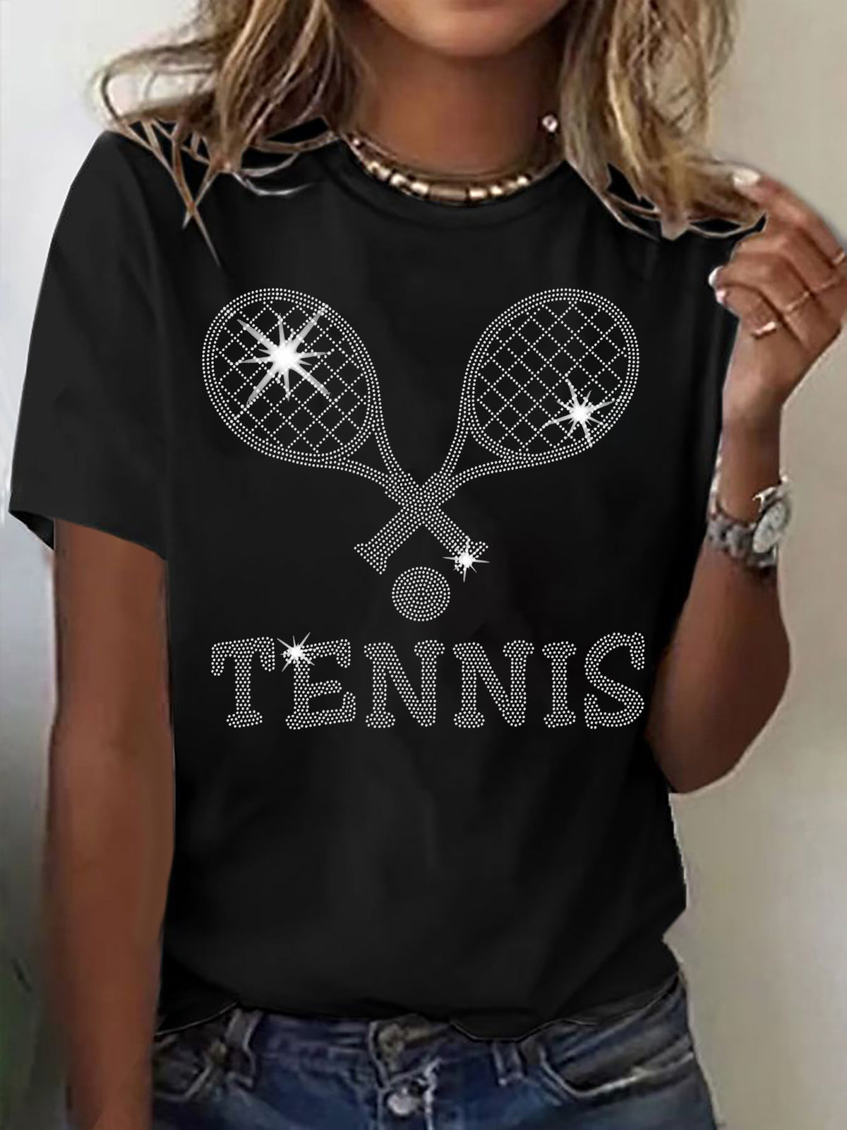 Women's Apres Tennis Print T-shirt