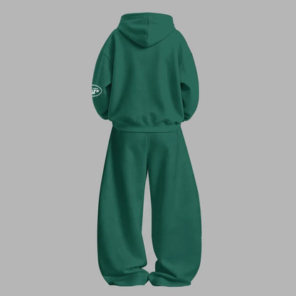 New York Jets Vintage Plush Hoodie set | NFL