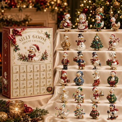 Duck 24-Day Advent Calendar – Christmas Countdown Collectible Figurines
