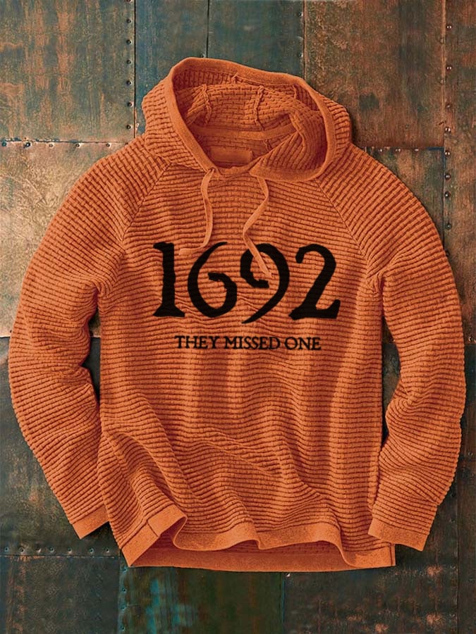 Men's 1692 They Missed One Salem Witch Hoodie