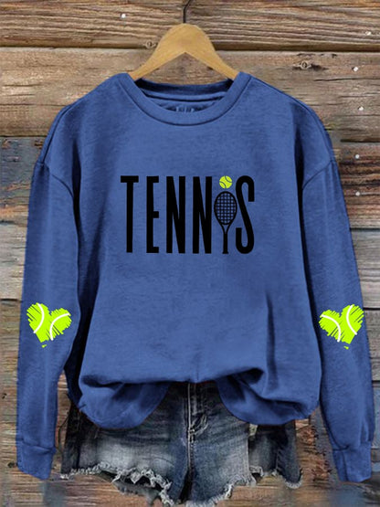 Women's Clothing Tennis Lovers Casual Sweaters