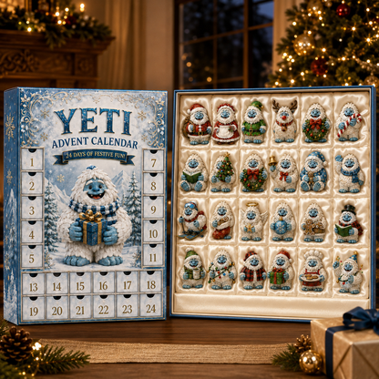 24-Day Yeti Advent Calendar | Collectible Figurine Christmas Countdown Gift