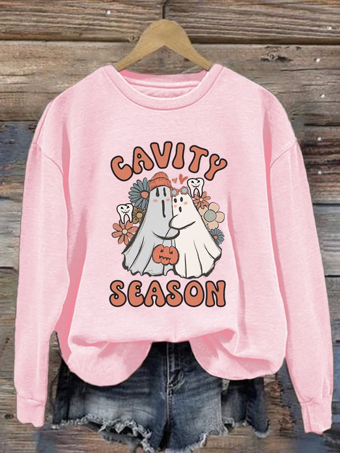 Women's Cavity Season Printed Sweatshirt