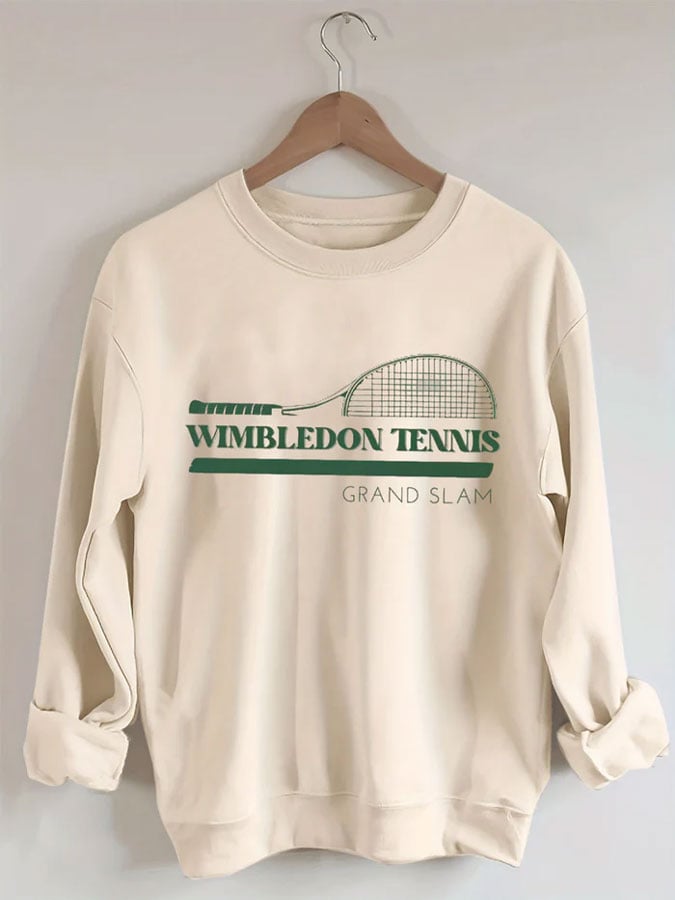 Women's Casual Tennis Sweatshirt