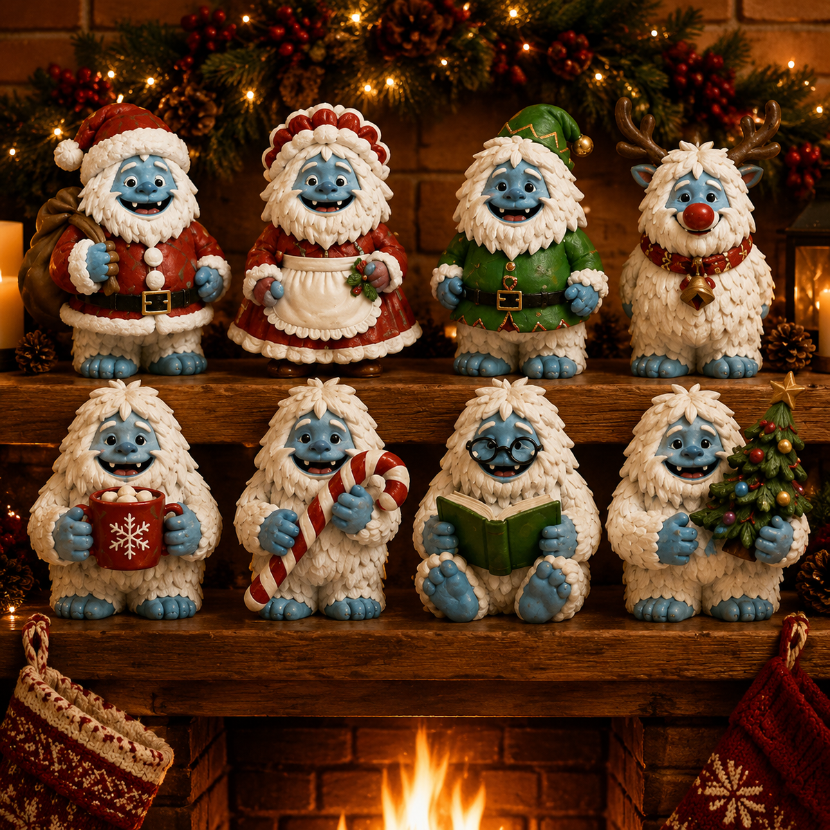 24-Day Yeti Advent Calendar | Collectible Figurine Christmas Countdown Gift