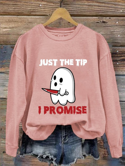 Women's Just The Tip I Promise Sweatshirt