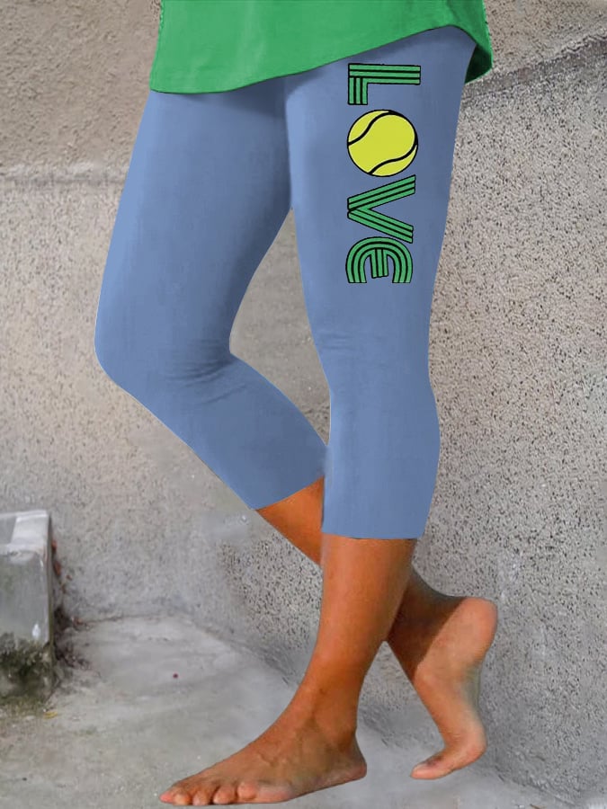 Women's Tennis Fans Print Leggings