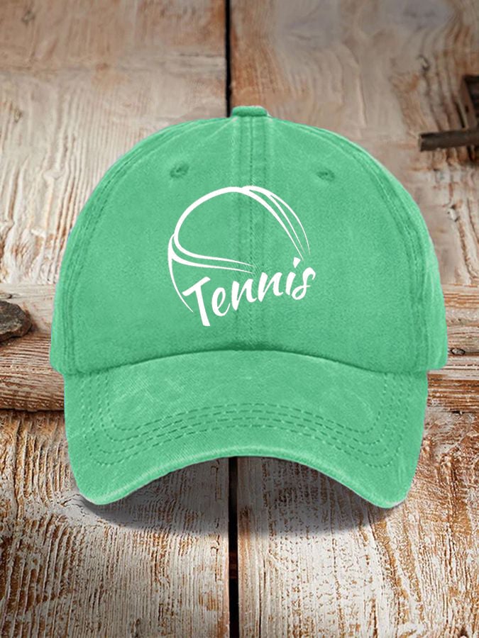 Tennis Lover Printed Unisex Hat