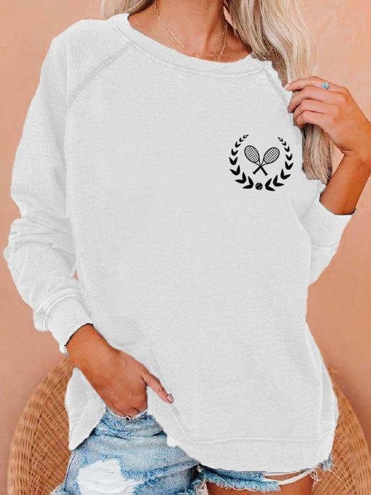 Women's Clothing Tennis Lovers Casual Sweaters