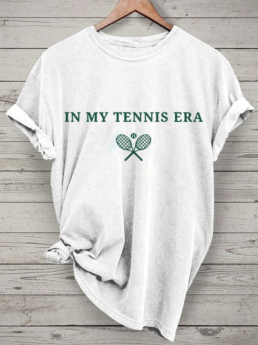 Women's In My Tennis Era Print T-Shirt