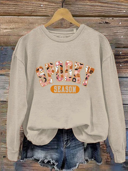 Women's Spooky Season Casual Sweatshirt