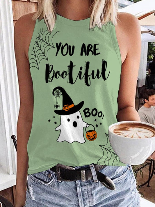 Women's "YOU ARE Bootiful" Printed Tank Top