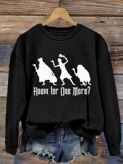 Women's Halloween Room for One More Sweatshirt