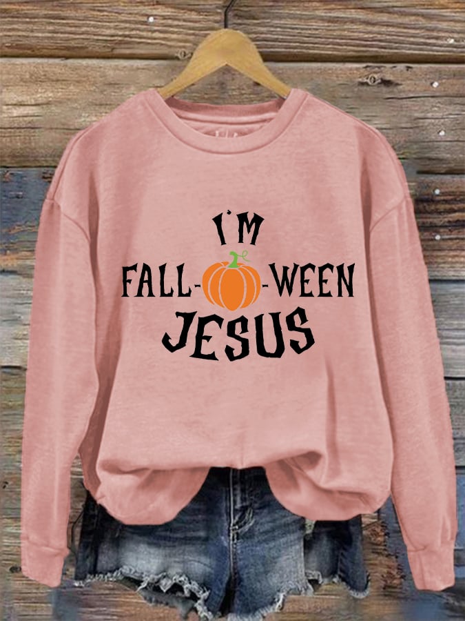 Women's I'm Fall-o-ween Jesus Sweatshirt