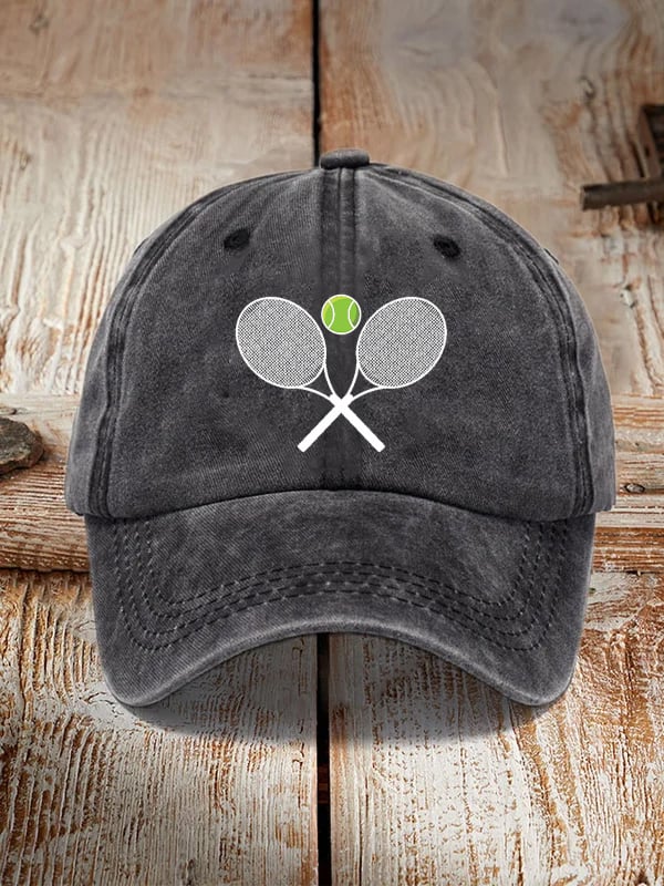 Tennis Lover Printed Unisex Hat