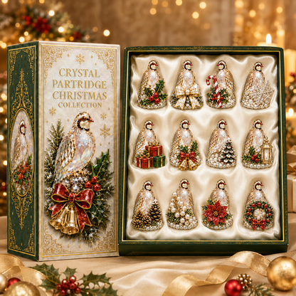 24-Day Partridge Advent Calendar | Hand-Painted Figurine Countdown Gift