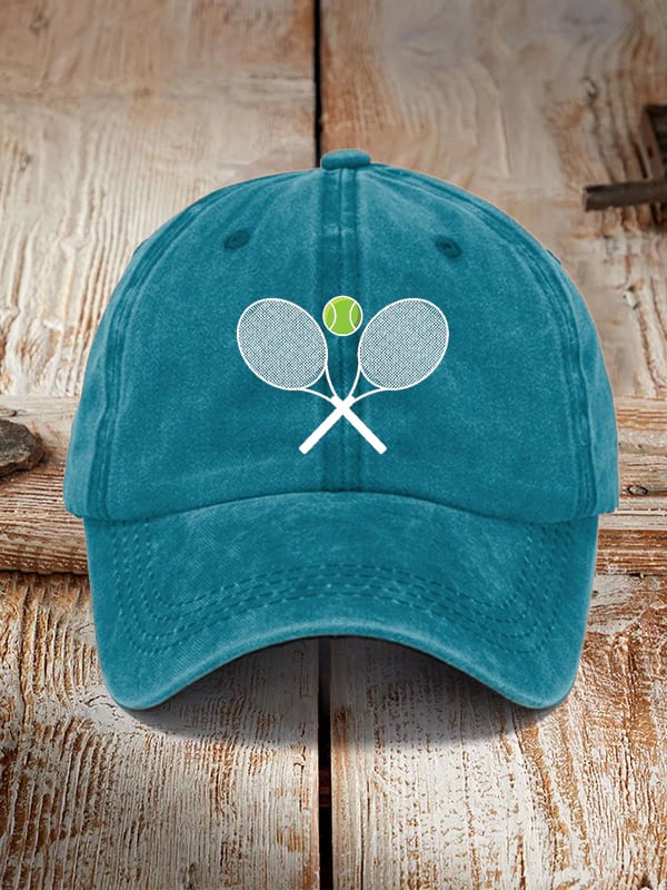 Tennis Lover Printed Unisex Hat