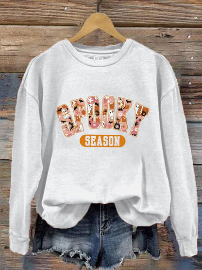 Women's Spooky Season Casual Sweatshirt