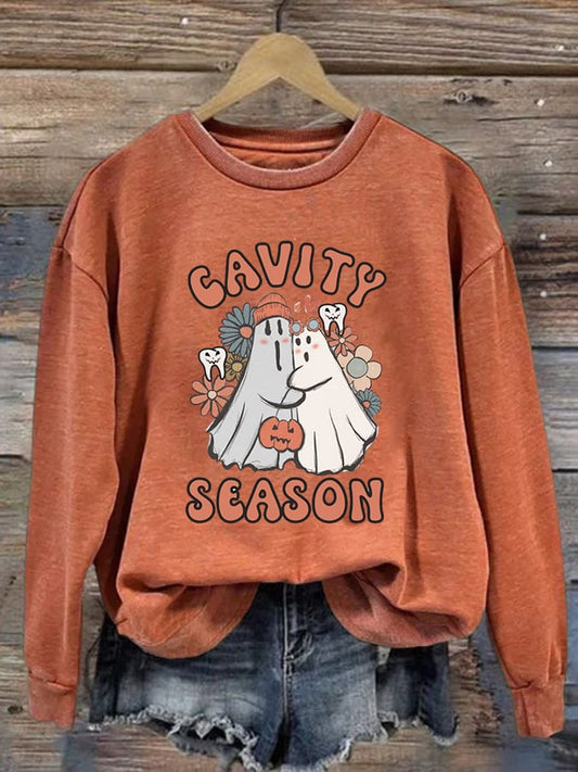 Women's Cavity Season Printed Sweatshirt