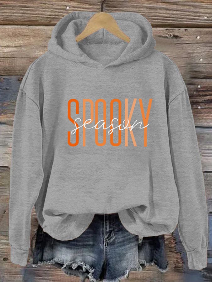 Women's Spooky Season Casual Hoodie