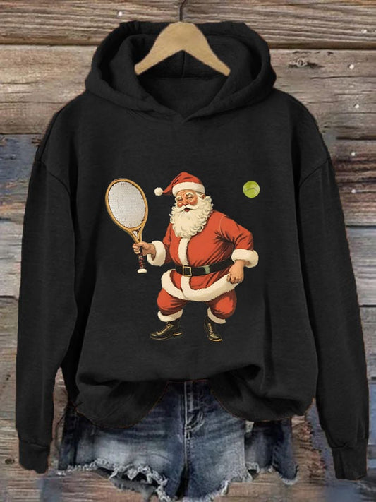 Women's Christmas Tennis Casual Hoodie
