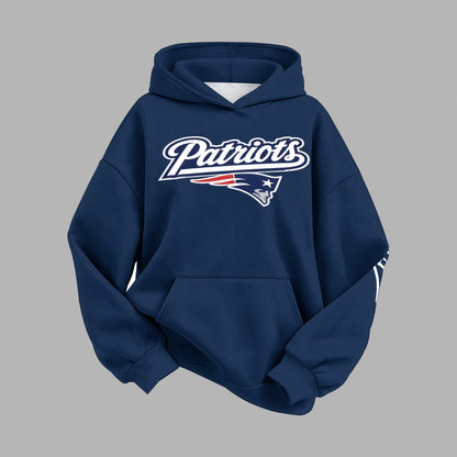 New England Patriots Vintage Plush Hoodie set | NFL