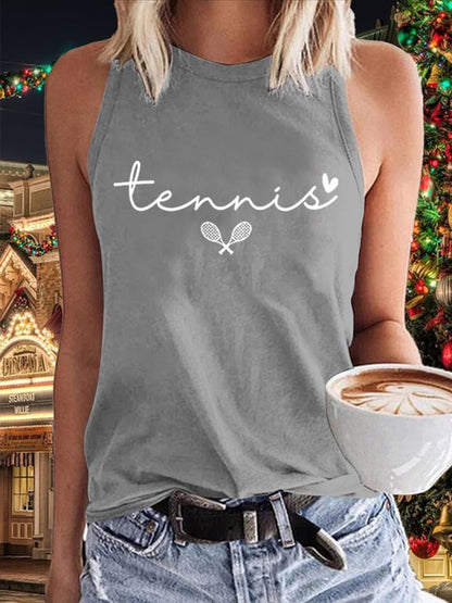 Women's  Tennis Printed Vest