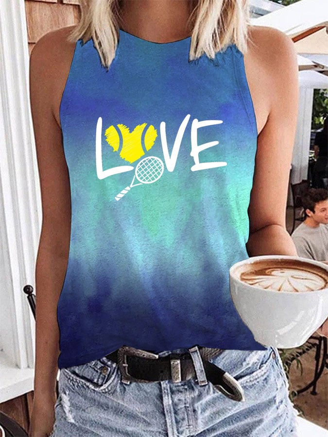 Women's Tennis Player Vest