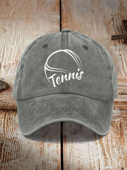 Tennis Lover Printed Unisex Hat