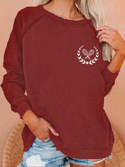 Women's Clothing Tennis Lovers Casual Sweaters