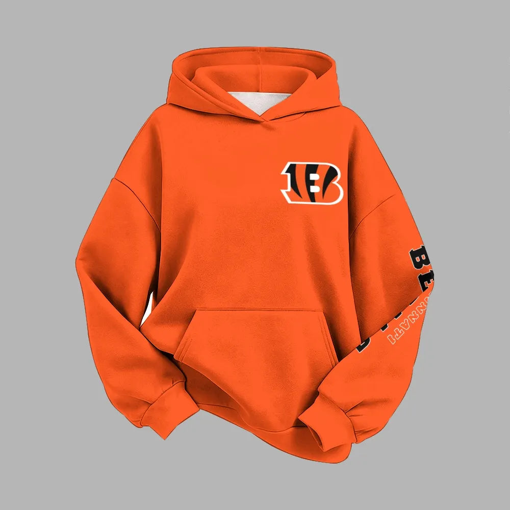 Cincinnati Bengals Vintage Plush Hoodie set| NFL