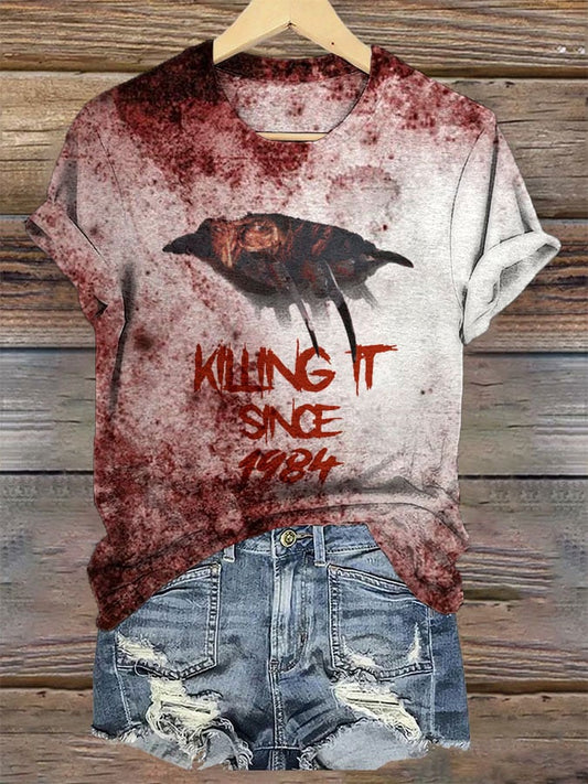 Women's killing it printed T-shirt