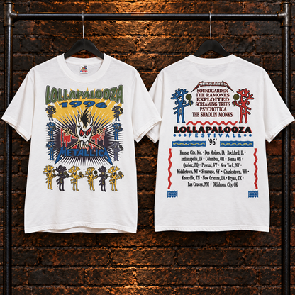 Vintage Lollapalooza Tour T-Shirt