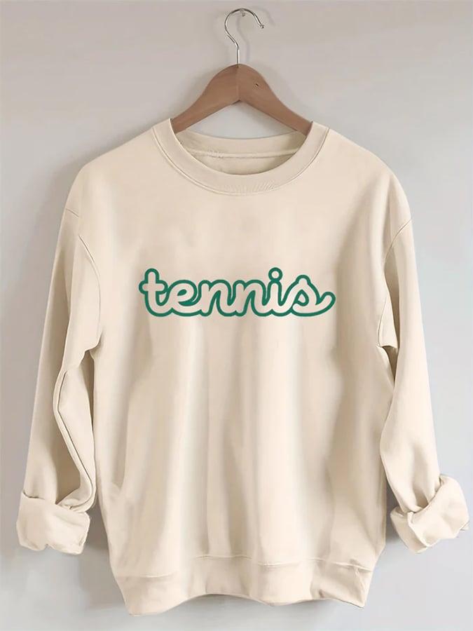 Women's Casual Tennis Sweatshirt