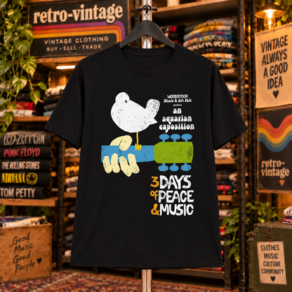 Retro Woodstock Festival Hippie T-Shirt