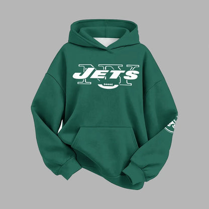 New York Jets Vintage Plush Hoodie set | NFL