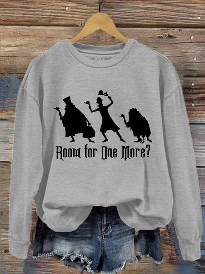 Women's Halloween Room for One More Sweatshirt