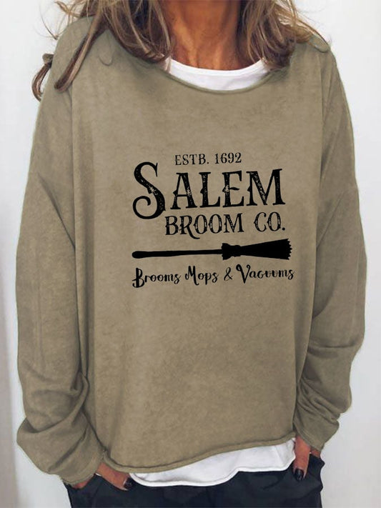 Women's Salem Broom Co Est 1692 Sweatshirt