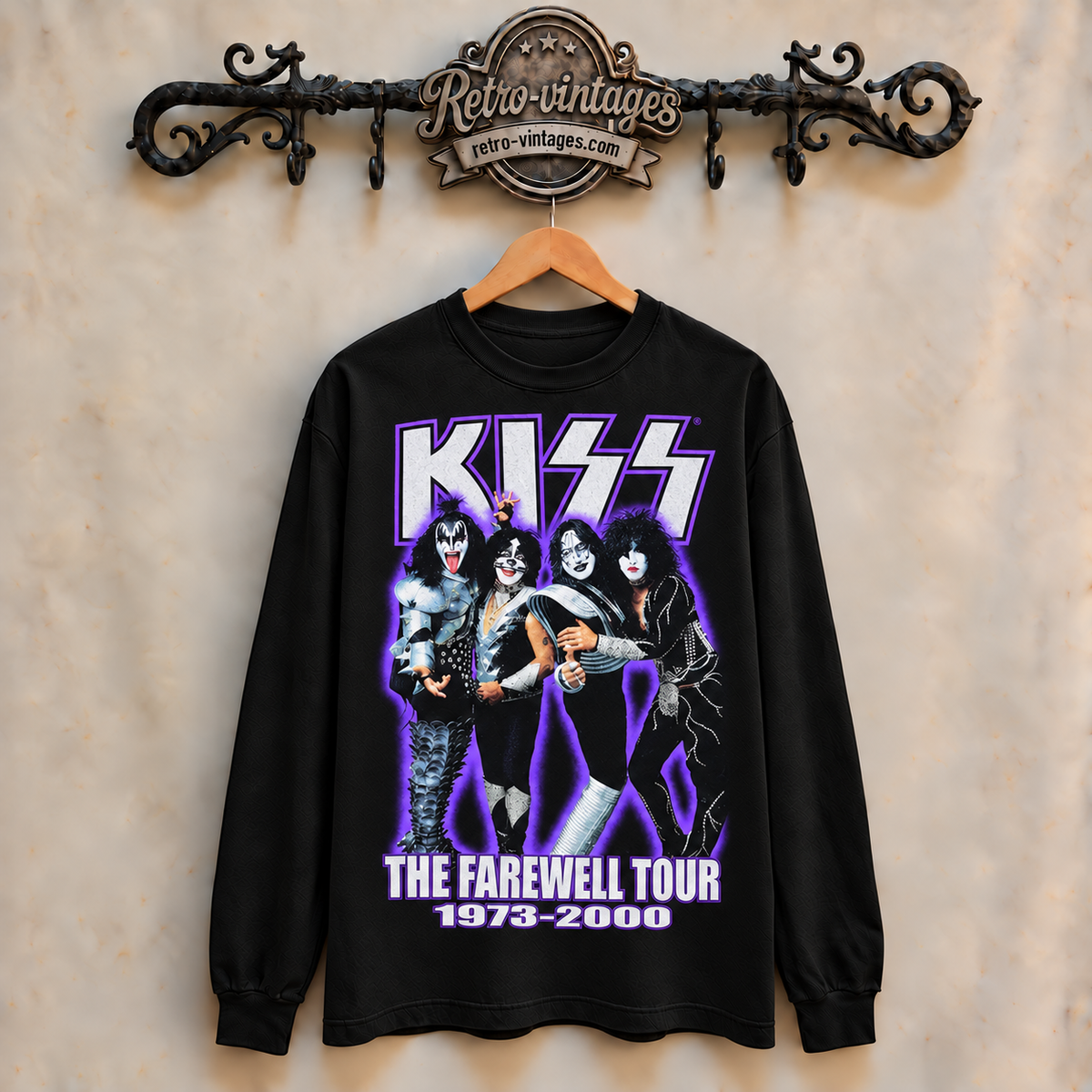 Vintage KISS Band Concert Sweatshirt