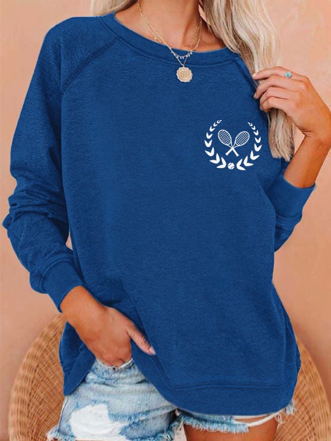 Women's Clothing Tennis Lovers Casual Sweaters