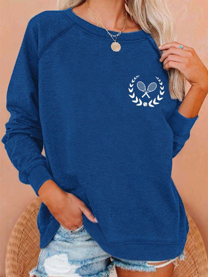 Women's Clothing Tennis Lovers Casual Sweaters