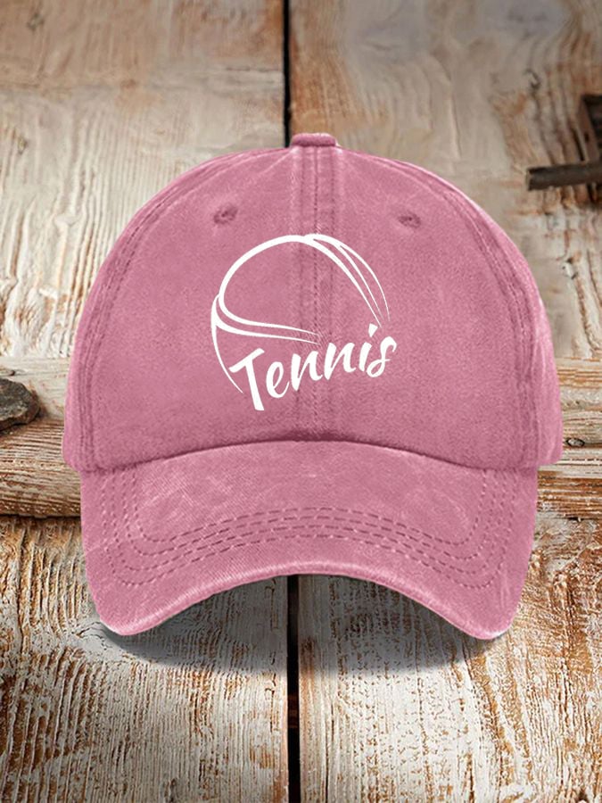 Tennis Lover Printed Unisex Hat