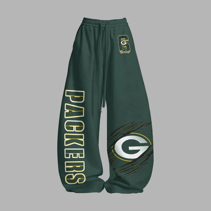 Green Bay Packers Vintage Plush Hoodie set| NFL