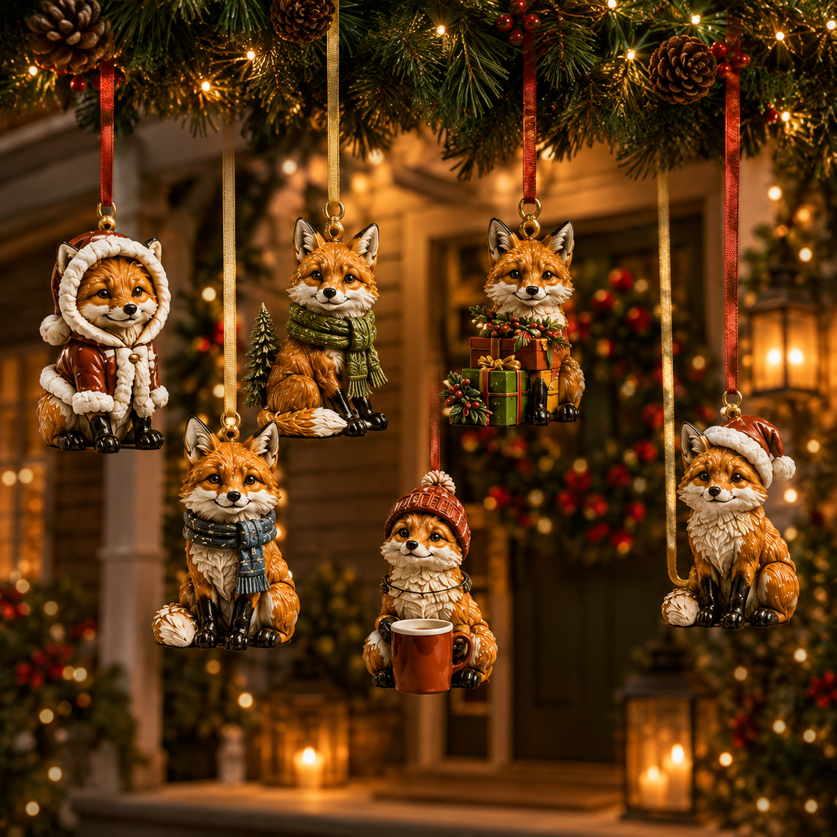 ✨24-Day Christmas Countdown Advent Calendar –Fox decoration