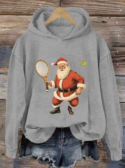Women's Christmas Tennis Casual Hoodie