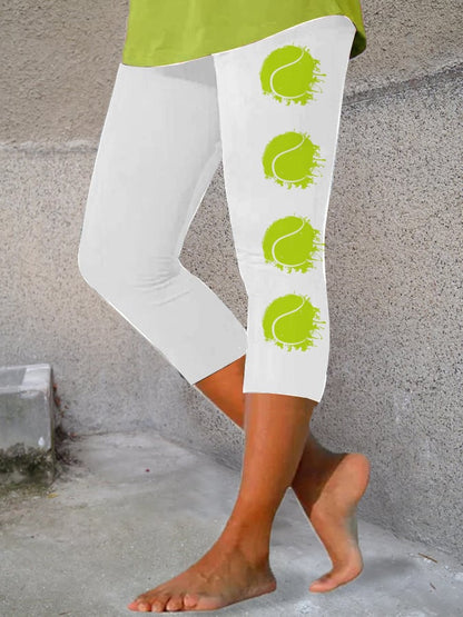 Women's Tennis Lovers Printed Leggings